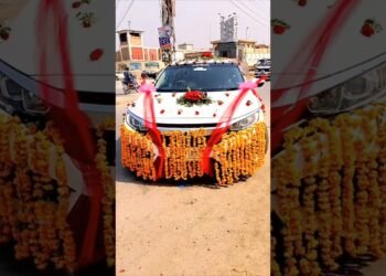 Beautiful Wedding Automobile Decorations |#youtubeshorts #ytshorts #trending #viral