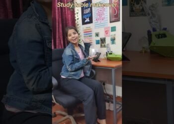 Room transformation ideas | Study table makeover #youtubeshorts #trending #roomdecor #decoration