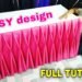 PINCH DESIGN TABLE SKIRTING FULL TUTORIAL
