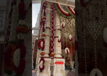 Best wedding manavarai working process / Easy wedding stage decoration ideas and design