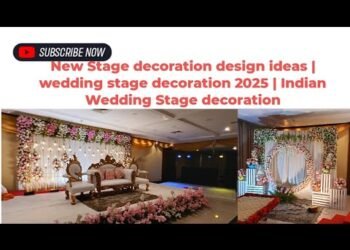 Latest Stage decoration design ideas | wedding stage decoration 2025 | Indian Wedding Stage decoration