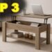 table basse : TOP 3 des meilleures tables basse relevable à acheter en 2025