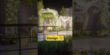 Stage Design #shorts #wedding #viral #trending #decoration #design #shortvideo #heysrinu