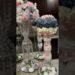 DIY table wedding centerpiece