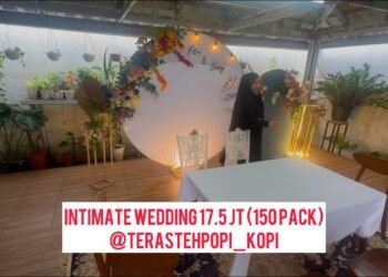 Intimate wedding 17.5 jt 150 pack all in. @terastehpopi_kopi