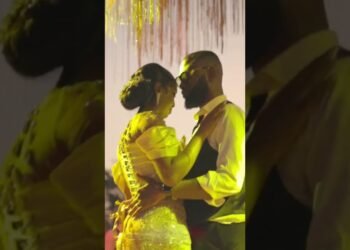 Most intimate wedding on YouTube🥺. That is heavenly🥰#wedding#trendingshorts#weddingdress