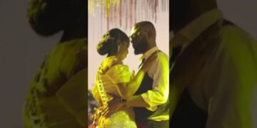 Most intimate wedding on YouTube🥺. That is heavenly🥰#wedding#trendingshorts#weddingdress