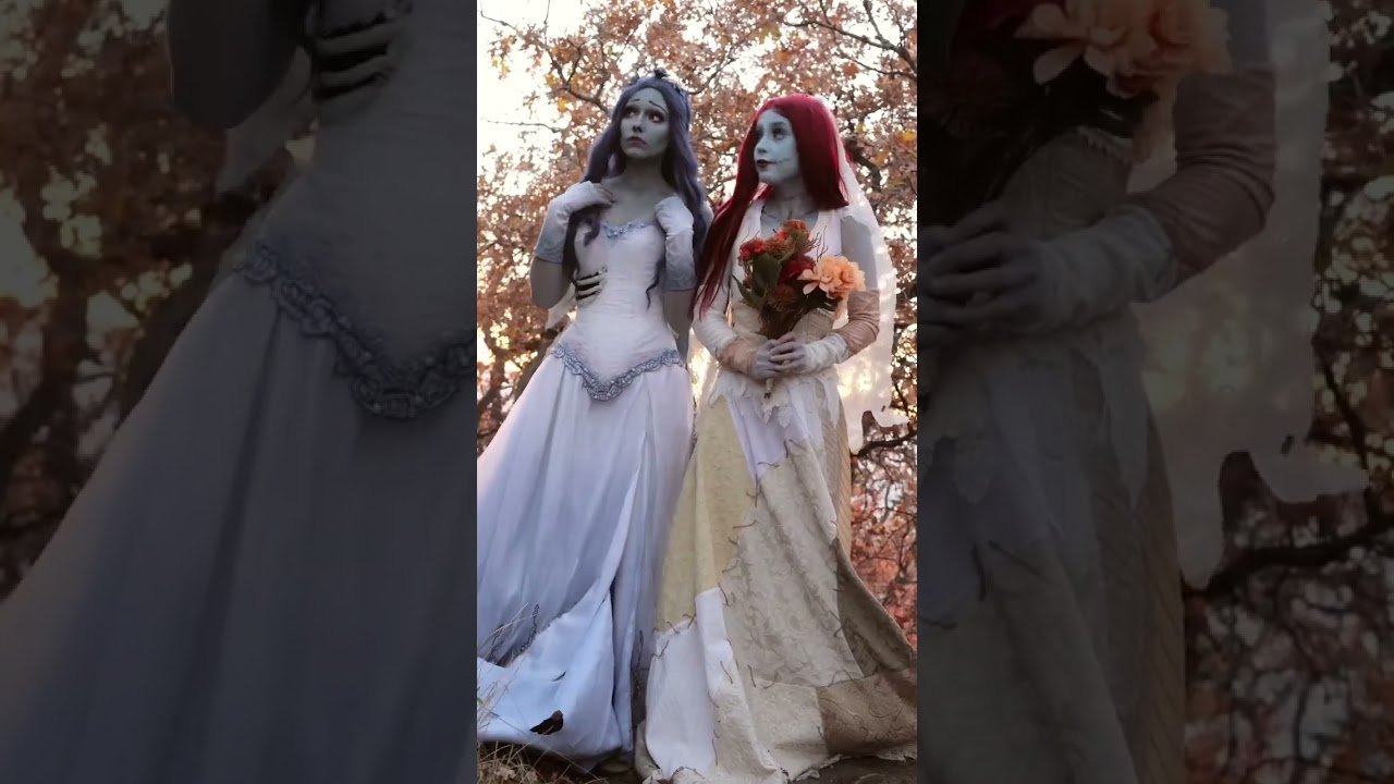 Corpse Bride And Wedding Sally Cosplay Transformation Wedding Plan 360