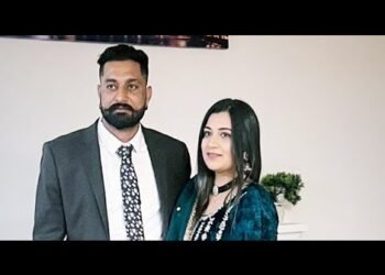 Manvir Singh USA &  Simran Kaur USA Wedding Party