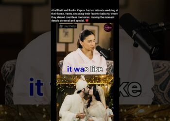 Alia Bhatt and Ranbir Kapoor had an intimate wedding at their home, Vastu, selecting their favorite.