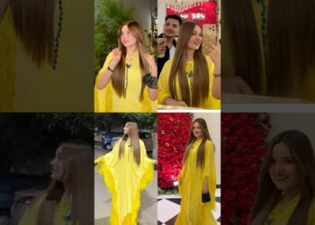 Rabeeca Khan Recent Beautiful dress video shoot #rabeecakhan #ytshorts #wedding