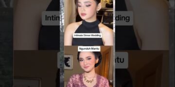 Syifa Hadju tampil menawan saat intimate wedding al ghazali dan ngunduh mantunya #elrumi