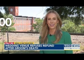 Wedding venue refuses refund after groom's death