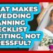 What Makes A Wedding Planning Checklist Exciting, Not Stressful? – Wedding Trends Now