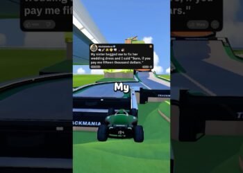 My sister begged me to repair her wedding dress and I said "Sure,