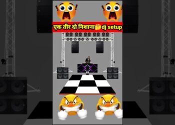 एक तीर दो निशाना🤔dj setup || dj setup for wedding😱#dj #djsarzen #djviral #shadi #wedding