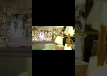 Beautiful Walima Décor | Elegant Wedding Stage Design | Aesthetic Event Decoration Video