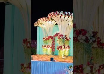 Recent Design wedding stage decorations ||  Rajasthani wedding Decorations || Wedding Decorations ideas