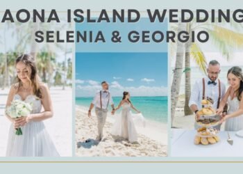 Small Wedding on Saona Island | Intimate Destination Wedding within the Dominican Republic
