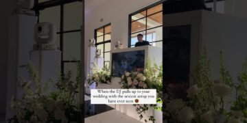 Have you ever ever seen a sexier setup!? 😍#wedding #weddingdj #dj #djing #weddingplanner