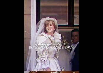 5 EXPENSIVE ROYAL WEDDING DRESS #shorts