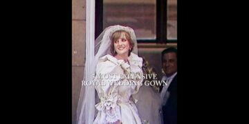 5 EXPENSIVE ROYAL WEDDING DRESS #shorts