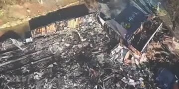 Fire tears through wedding venue in Northampton County, Pa.