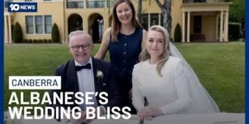 PM Albanese Marries Jodie Haydon in Intimate Canberra Residence Wedding | 10 News