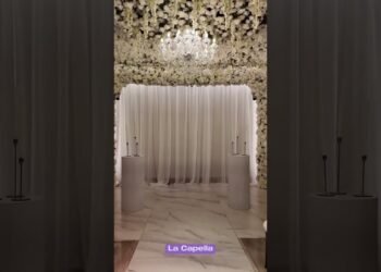 One property, FIVE unique wedding venues — all right here at Chapel of the Flowers.  #vegaswedding