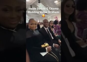Inside davido wedding Venue in Miami #davido #chioma #wedding #davidochioma