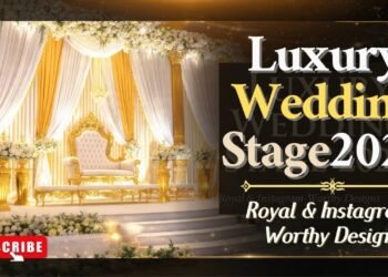 Luxury Wedding Stage Themes  | Trending Royal Designs | Golden Décor