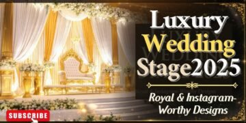 Luxury Wedding Stage Themes | Trending Royal Designs | Golden Décor