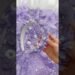Corset v neck 3D floral beaded lavender long prom dress #dress #gown #fashion #prom #wedding #bridal