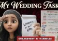 My Wedding Planning 2025 💍🎉📜 🖊️#TeluguWedding #selfweddingPlan #weddingplanner
