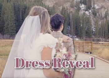 My Fiancé's REACTION to my WEDDING Dress/ DRESS REVEAL!! 🙈