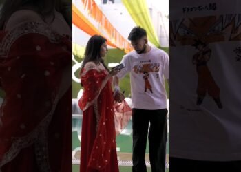 Beautiful Wedding Couple Dress Transition Reels #wedding #Creative