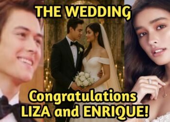 JUST NOW, LIZA Soberano and ENRIQUE Gil INTIMATE WEDDING!