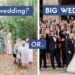 Is It Higher to Have a Small, Intimate Wedding vs a Big Wedding?