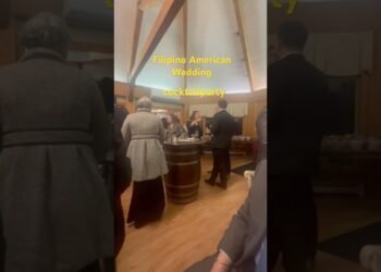 Filipino American Wedding | Recent York USA 🇺🇸/ Cocktail Party #trendingreels #trendingshorts