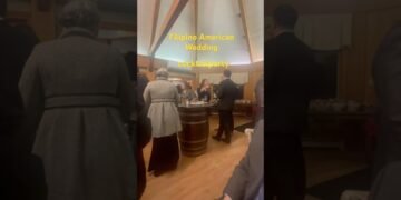 Filipino American Wedding | Recent York USA 🇺🇸/ Cocktail Party #trendingreels #trendingshorts