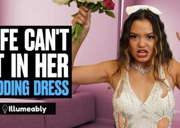 Wife CAN'T FIT In Her Wedding Dress | Illumeably