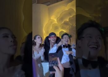 DJ Aloy keren #vitosinaga #wedding #ivanameylanda