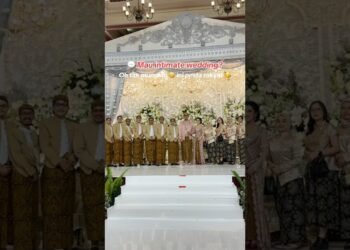 Intimate wedding ❌ pesta rakyat 😂✅ #wedding #pernikahan #intimatewedding