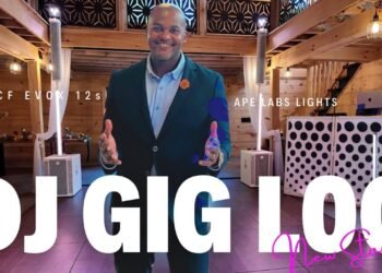 DJ GIG LOG: 🚜 This Wedding Venue Used to Be a Chicken Coop… Until I Lit It Up!