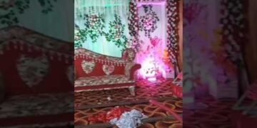 🌺Recent Stage Decoration Design | Latest Wedding Stage 💫 Saini decoration studio #status