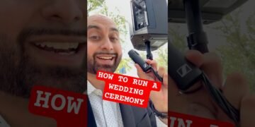 Methods to properly run a marriage ceremony as a DJ 💒👰🏼‍♀️🤵🏻🎧🎶🎤 #DJ #Wedding #Ceremony #WeddingDJ