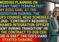 They Fired Me for Wedding Planning. I Used Schedule M to Checkmate the CEO.