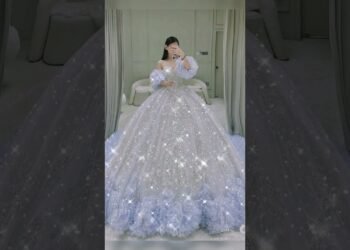 🇰🇷 beautiful korean wedding dress ❤️