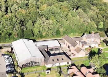 Hanbury Barns Wedding Venue | Drone Footage