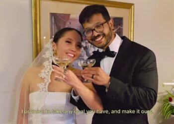 Emily and Azraf's Intimate Wedding within the Bride's Childhood Home